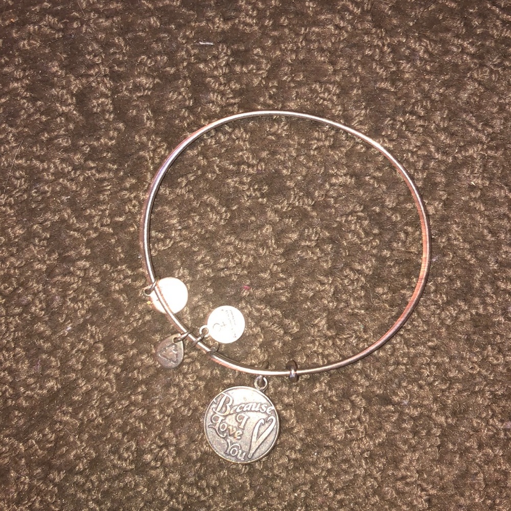 Because I love you Alex and Ani bracelet